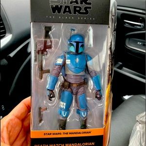 Star Wars the black series death watch Mandalorian action figure it